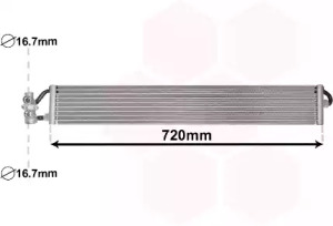 VAN WEZEL 74003078 -  Масляный радиатор, автоматическая коробка передач